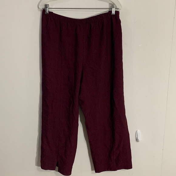 Niche Nilgun Derman Pants - Niche Nilgun Derman Sz XXL NWT Burgundy pants